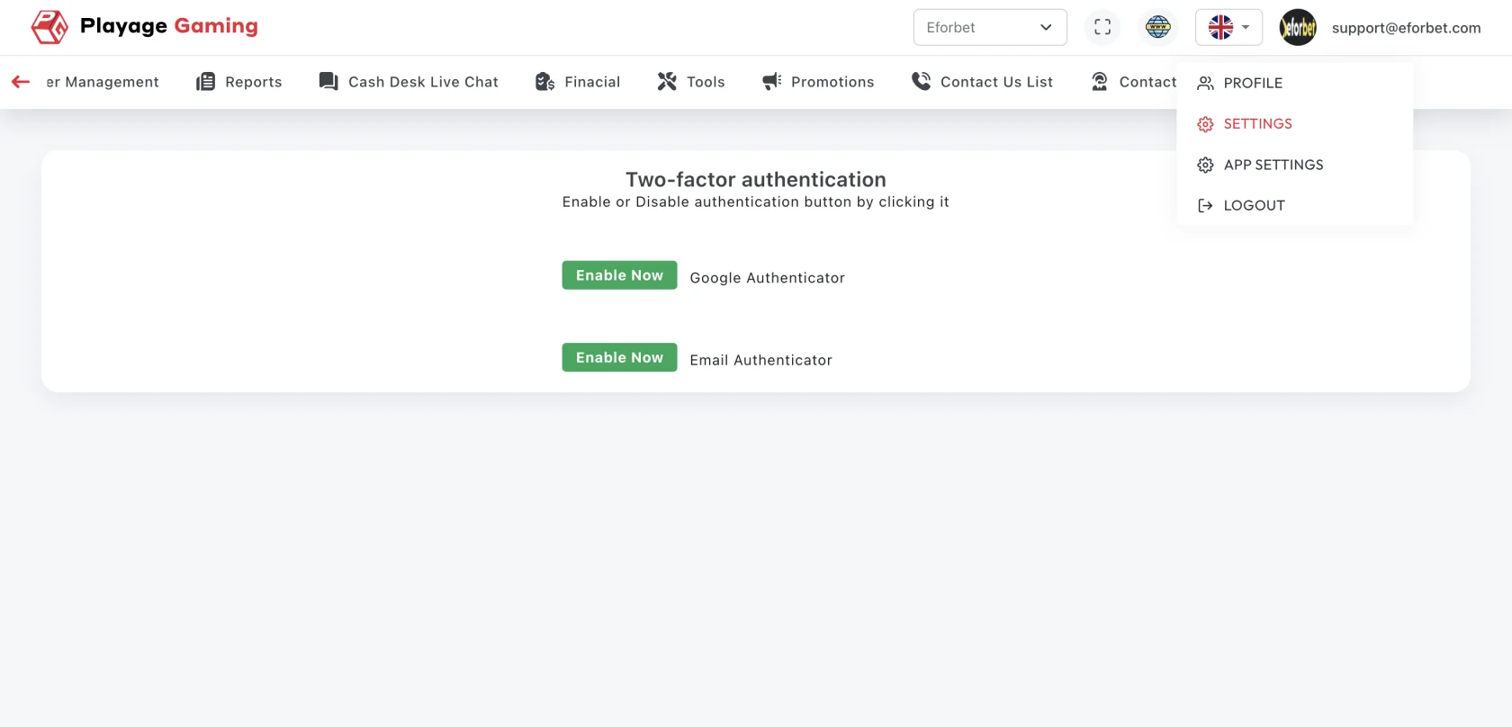 Two-Factor Authentication
