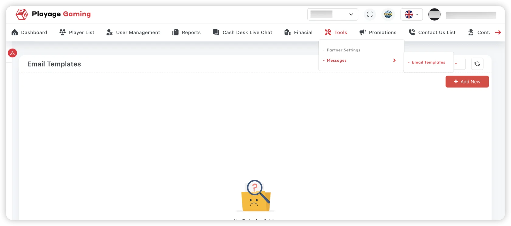 Email Template Management